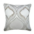 thumbnail image 1 of Pillow Covers, Decorative Pillow Covers Cushion Covers 12 x 12 Pillow Covers Silk Jacquard Damask Sofa, Bed Pillows, Beige Pillow Covers 12x12 inch (30x30 cm), Modern - Frost Damask, 1 of 5