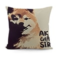 thumbnail image 1 of Pillow Covers Dog Gifts, Gifts for Lovers Women Men, It's not Dog Hair It's Pillow Covers, Funny Dog Silhouette Decorative Throw Pillow Case, 1 of 5