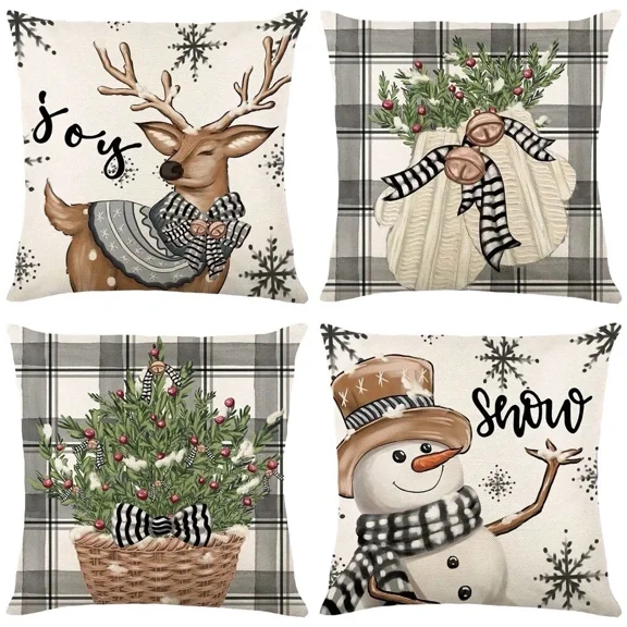 Pillow Covers For Christmas