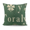 thumbnail image 1 of Pillow Covers Green Throw Pillow Case Decorative Cushion Case for Home Office Room Decor, 1 of 5