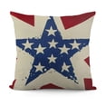 thumbnail image 1 of Pillow Covers Inch Throw Pillow Covers Stars Stripes Cushion Case Pillowcase Decorations for Sofa Couch, 1 of 5