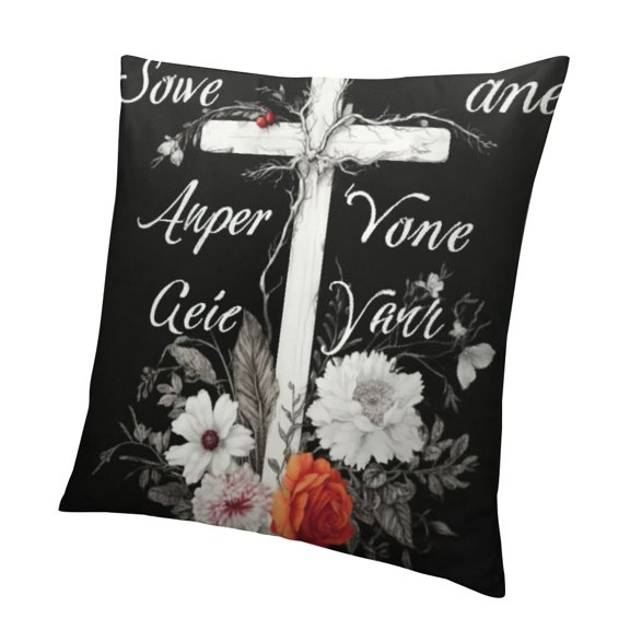 Pillow Covers, Pillow Cover, Room Decor, Inspirational Decorative, Faith