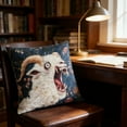 thumbnail image 1 of Pillow Covers - Screaming Goat Soft Protector, 17.7x17.7 Inches Square, Hilarious Animal Graphic, Couch Decoration, Living Room Sofa Cushion Covers, Home Dorm Accessory(B), 1 of 4