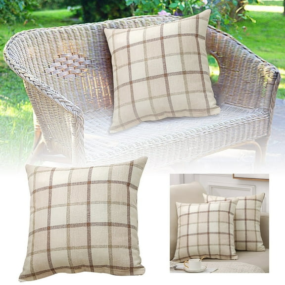 Pillow Covers Soft Breathable Throw Cases Polyester Fabric Durable Allergy Friendly Easy Installation with Zipper Closure for Cozy Home