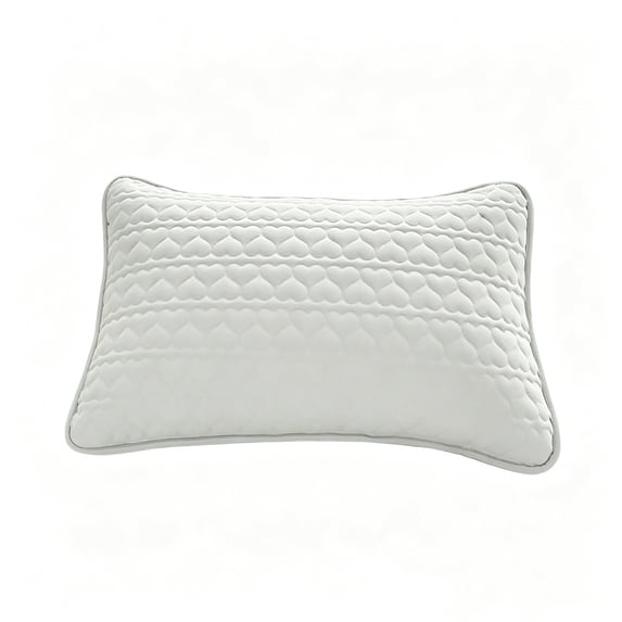 Pillow Covers,Soft Sweatproof Comfortable Pillow Case for Sleeping | Waterproof Quilted Breathable Stain Resistant Pillowcase | Bedroom Bedding,29.1x18.9 Inch,White