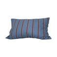 thumbnail image 1 of Pillow Covers Stripe Pillow Cases Soft Linen Rectangle Decorative Throw Cushion Cover Pillowcase for Bed Sofa (Blue), 1 of 6