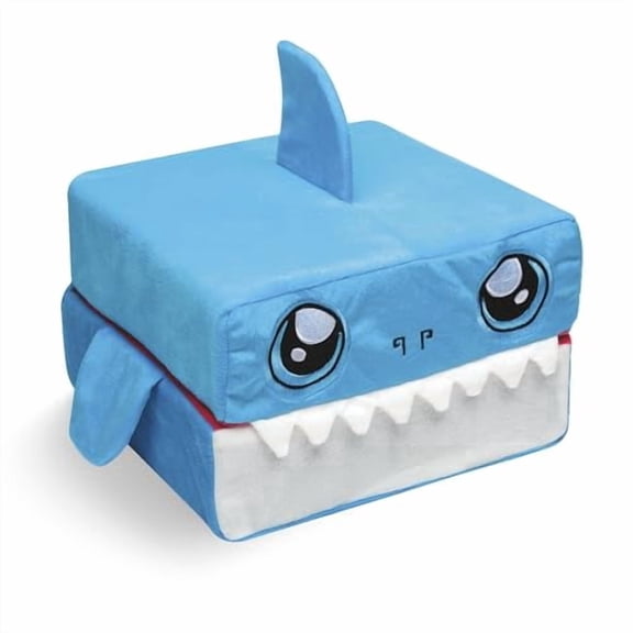 Pillow Cube Kids Blue Shark
