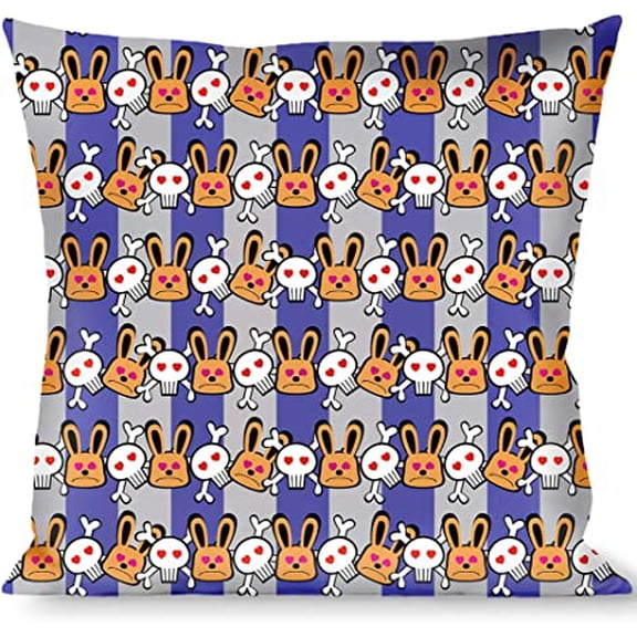 Pillow Decorative Throw Buckle Down Cartoon Close Up
