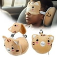 thumbnail image 1 of Pillow Eye Mask, Travel Sleep Mask and Pillow Set, Cute Travel Pillow Set with Eye Mask, 1Pcs Soft Comfort Pillow Set, Lightweight and Portable Mini Pillow Set, Brown 6.7 In, 1 of 9