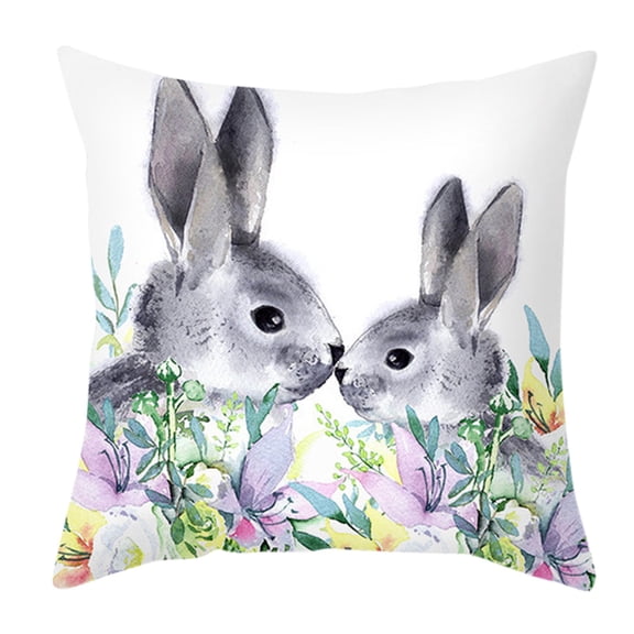 Pillow For Easter Bunny Cushion Home Textiles Category and Title Alignment