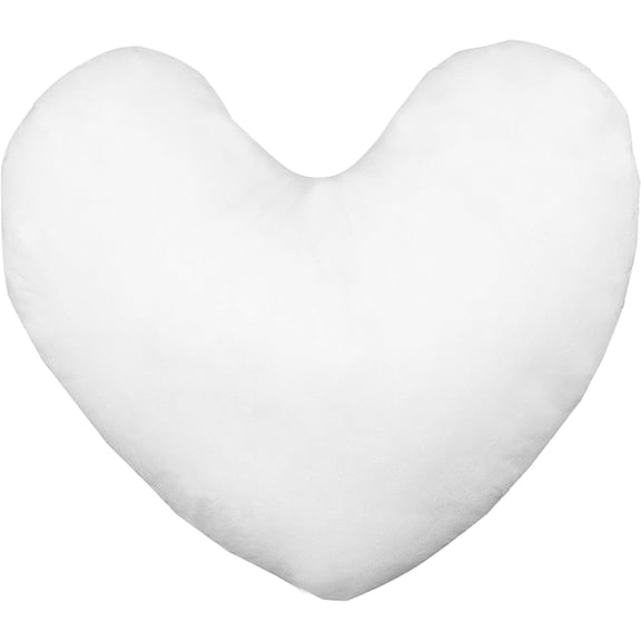 Pillow Insert 12" Heart Polyester Filled Standard Cover