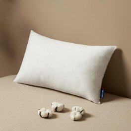 6-Pack 16x36 Throw Pillow Inserts - Poly-Cotton Shell, Siliconized Fiber Fill, Decorative Couch/Bed Pillows
