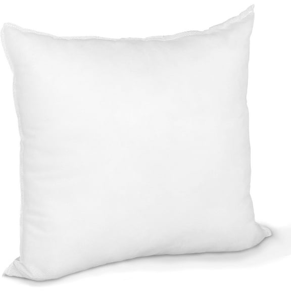 Pillow Insert 16" x 16" Indoor Outdoor Polyester Filled Standard Cover