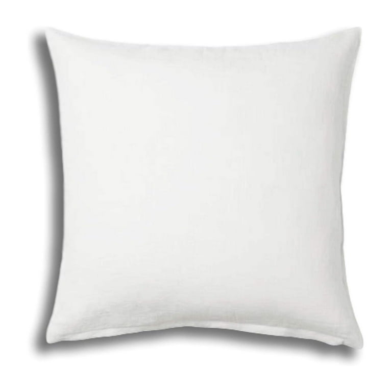 Fixwal 24x24 Inch Throw Pillow Inserts Set of 4, White Polyester Indoor  Decorative Pillow Inserts, Square Form Pillow Stuffer for Bed Couch Car