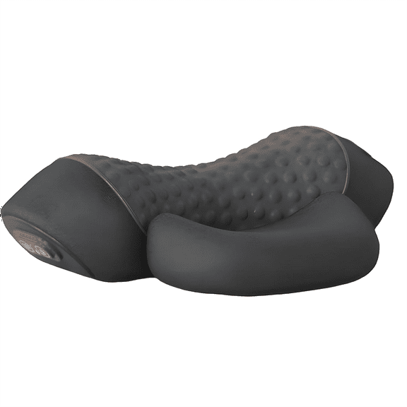 Pillow Massage Neck Hump - Neck Massager Pillow for Shoulder Pain, Deep Tissue Pain Relief, Heating Pillow,1 * Massage Pillow 1 * English Instruction Manual,Black