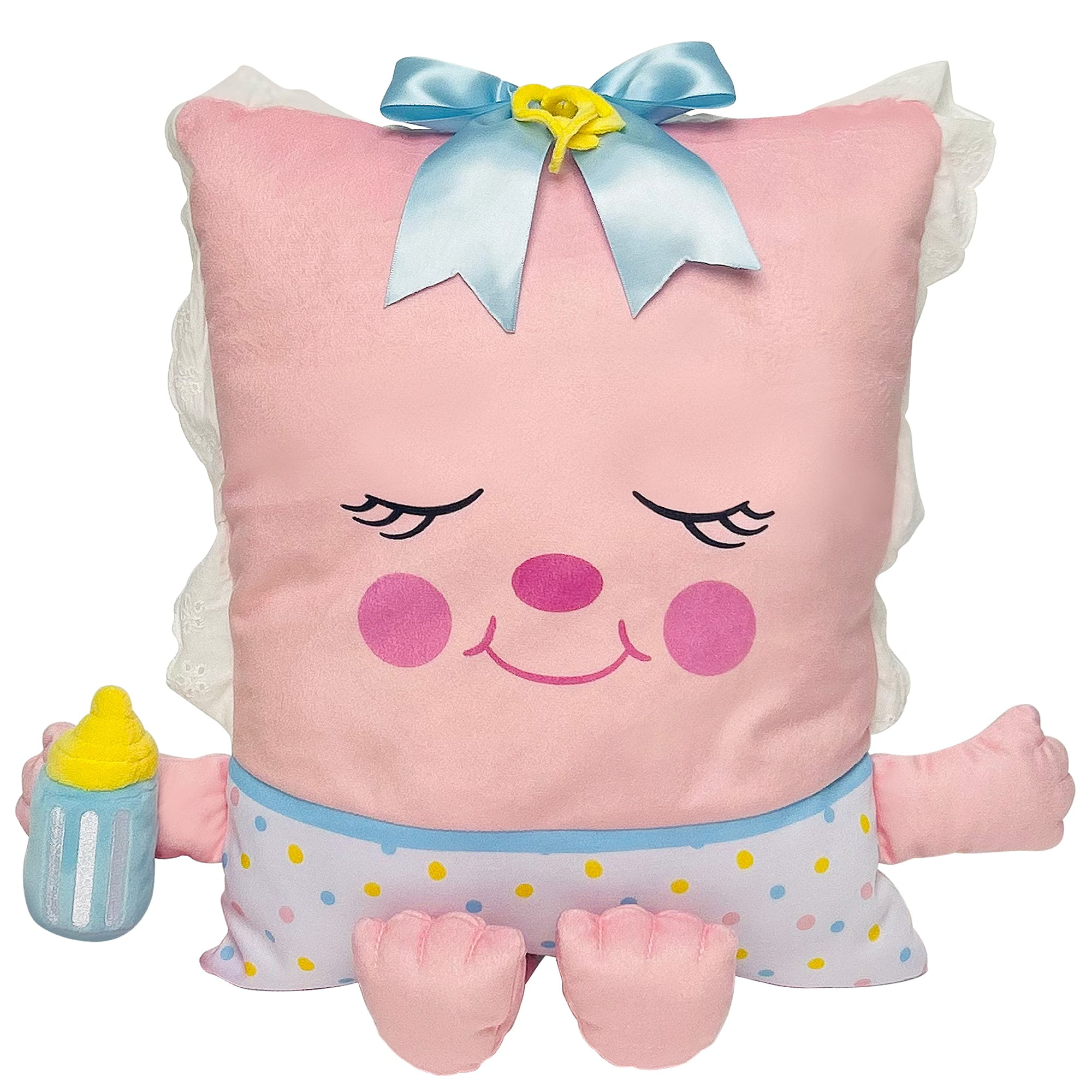 Pillow People, 2-In-1 Toy & Pillow, Rock-A-Bye Baby, Nostalgic
