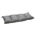 thumbnail image 1 of Pillow Perfect 449975 Rave Graphite Wrought Iron Loveseat Cushion, 1 of 2