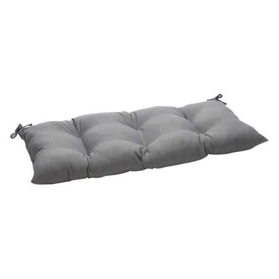 Pillow Perfect 449975 Rave Graphite Wrought Iron Loveseat Cushion