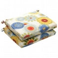 thumbnail image 1 of Pillow Perfect 450421 Crosby White Squared Corners Seat Cushion (Set of 2), 1 of 5