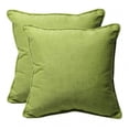 thumbnail image 1 of Pillow Perfect 451633 Baja Lime Green 18.5-Inch Throw Pillow (Set of 2), 1 of 4