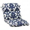 thumbnail image 1 of Pillow Perfect 500096 Bosco Navy Rounded Corners Chair Cushion, 1 of 2