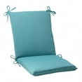 thumbnail image 1 of Pillow Perfect 507033 Forsyth Turquoise Squared Corners Chair Cushion, 1 of 2