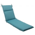 thumbnail image 1 of Pillow Perfect 507101 Forsyth Turquoise Chaise Lounge Cushion, 1 of 2