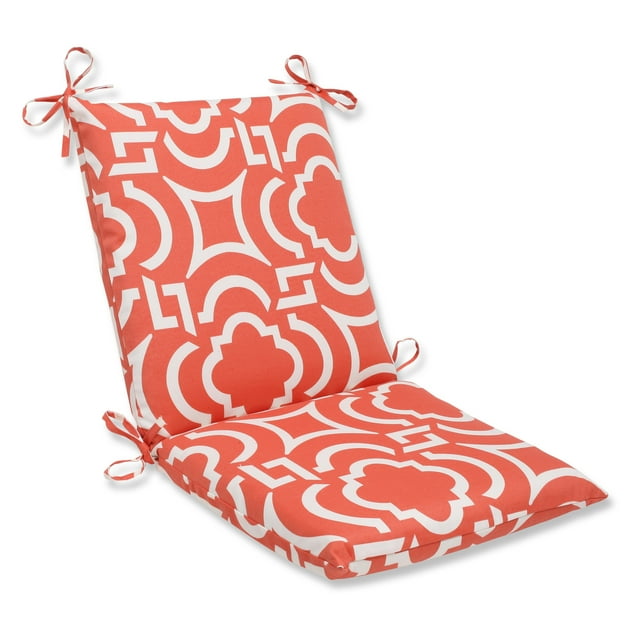 Pillow Perfect 533605 Carmody Mango Squared Corners Chair Cushion