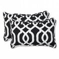 thumbnail image 1 of Pillow Perfect 543314 New Geo Black/White Rectangular Throw Pillow (Set of 2), 1 of 8