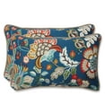 thumbnail image 1 of Pillow Perfect 563008 Telfair Peacock Rectangular Throw Pillow - Set of 2, 1 of 2