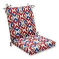 thumbnail image 1 of Pillow Perfect 596198 Indoor-Outdoor Reiser Patriot Squared Corners Chair Cushion, Off-White, 1 of 2