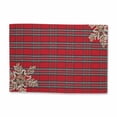 thumbnail image 1 of Pillow Perfect 599892 Stuart Placemat, Red - Set of 2, 1 of 2