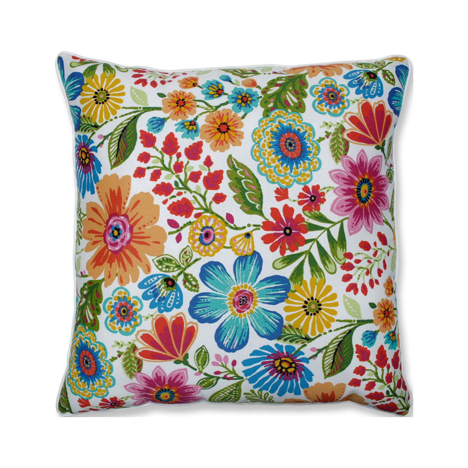 Pillow Perfect Gregoire Prima 25 x 25 in. Indoor / Outdoor Floor Pillow