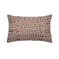 thumbnail image 1 of Pillow Perfect 623603 Indoor Primitive Sunset Rectangular Throw Pillow, Orange - 18.5 x 11.5 x 5 in., 1 of 1