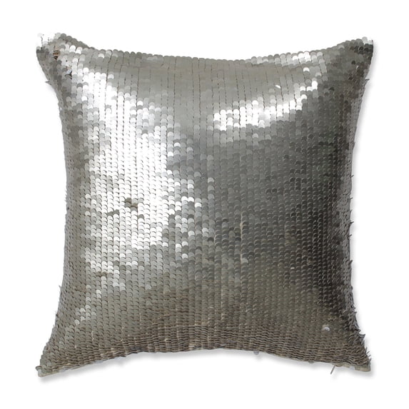 Pillow Perfect Mermaid Gold-White Throw Pillow