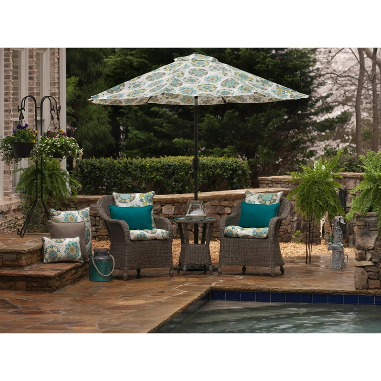 Pillow Perfect Allodala Oasis Rectangular Throw Pillow Set of 2