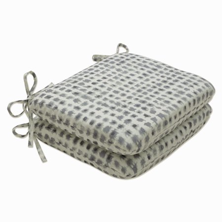 Pillow Perfect Outdoor | Indoor Alauda Frost Seat Cushion 18.5 X 15.5 X 3