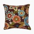 thumbnail image 1 of Pillow Perfect  Outdoor/ Indoor Annie/Westport Chocolate 23-inch Floor Pillow, 1 of 4
