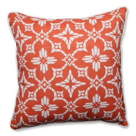 Pillow Perfect Outdoor/ Indoor Aspidoras Coral 25-inch Floor Pillow
