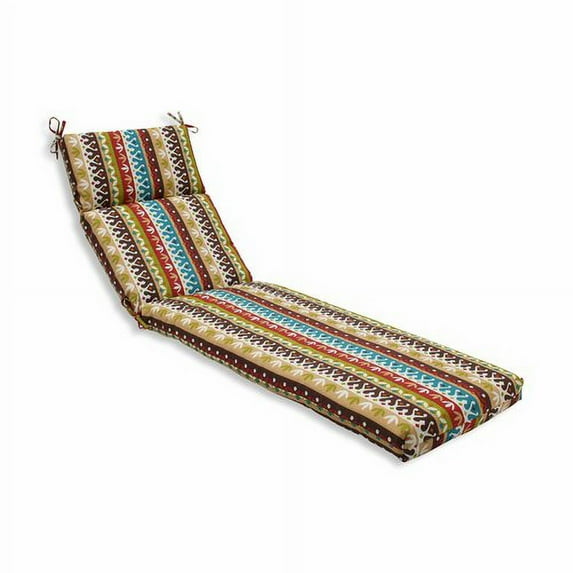 Pillow Perfect Outdoor/ Indoor Cotrell Jungle Chaise Lounge Cushion