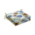 thumbnail image 1 of Pillow Perfect  Outdoor/Indoor Crosby Confetti Squared Corners Seat Cushion 20x20x3 (Set of 2), 1 of 5