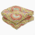 thumbnail image 1 of Pillow Perfect  Outdoor/ Indoor Delancey Jubilee Wicker Seat Cushion (Set of 2), 1 of 2
