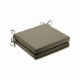 thumbnail image 1 of Pillow Perfect  Outdoor/Indoor Forsyth Shattake Squared Corners Seat Cushion 20x20x3 (Set of 2), 1 of 4