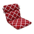 thumbnail image 1 of Pillow Perfect Outdoor/ Indoor Kobette Red Rounded Corners Chair Cushion, 1 of 2