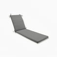 thumbnail image 1 of Pillow Perfect  Outdoor/Indoor Rave Graphite Chaise Lounge Cushion 80x23x3, 1 of 3