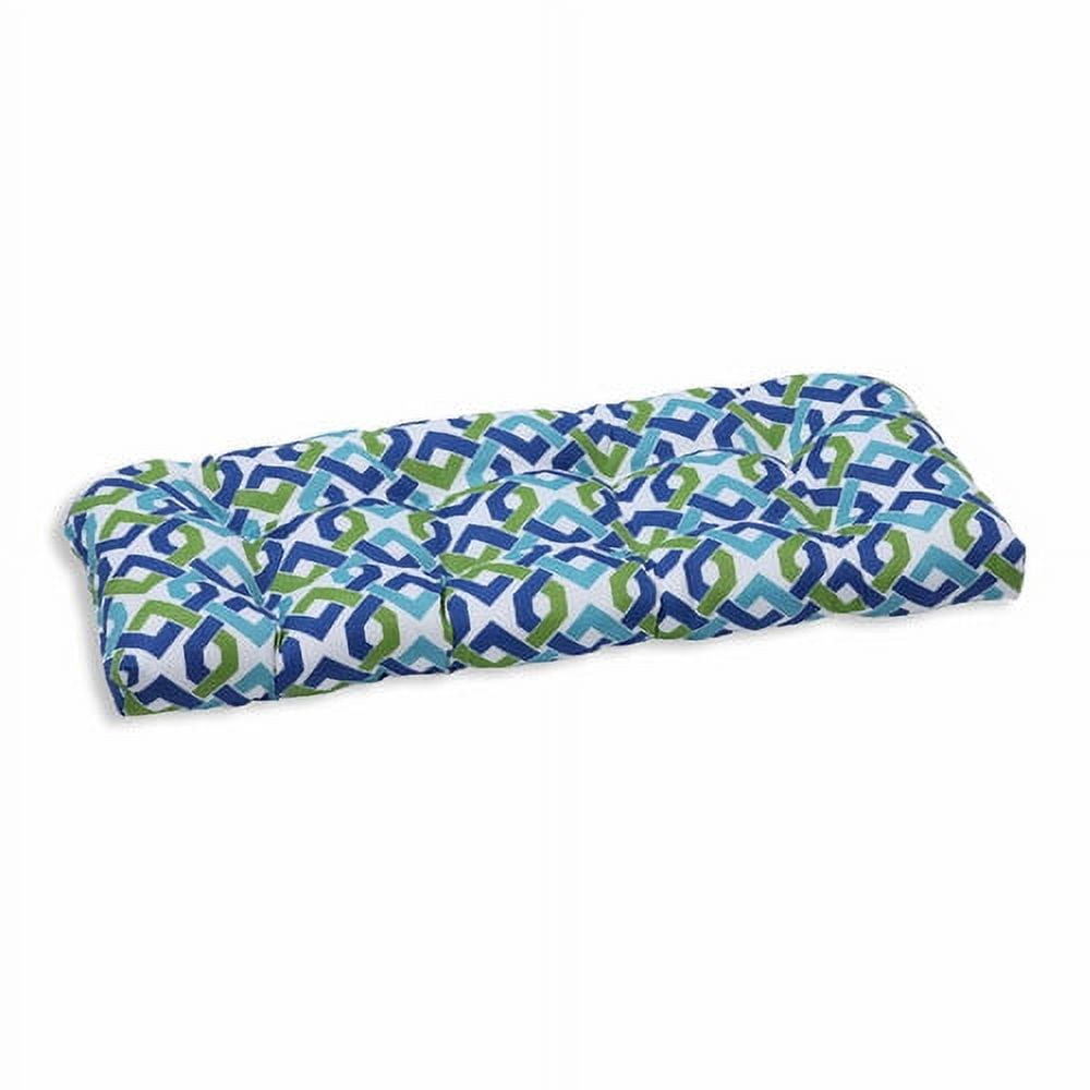 Pillow Perfect Cuscino Per Divanetto In Vimini Outdoor – Arancione, 111,8x48,3x12,7 Cm