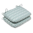 thumbnail image 1 of Pillow Perfect  Outdoor Rhodes Quartz Rounded Corners Seat Cushion (Set of 2), 1 of 2