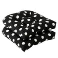 thumbnail image 1 of Pillow Perfect Wicker Chair Outdoor Seat Cushions - 19L x 19W x 5H in. - Set of 2, 1 of 5