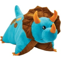 Pillow Pets 18" Blue Dinosaur Pillow Stuffed Animal Plush Toy Pet