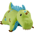 Pillow Pets 18" Green Dinosaur Stuffed Animal Plush Toy Pillow Pet